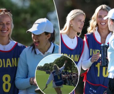 Sophie Cunningham hits awful pro-am tee shot, Caitlin Clark lets her hear it