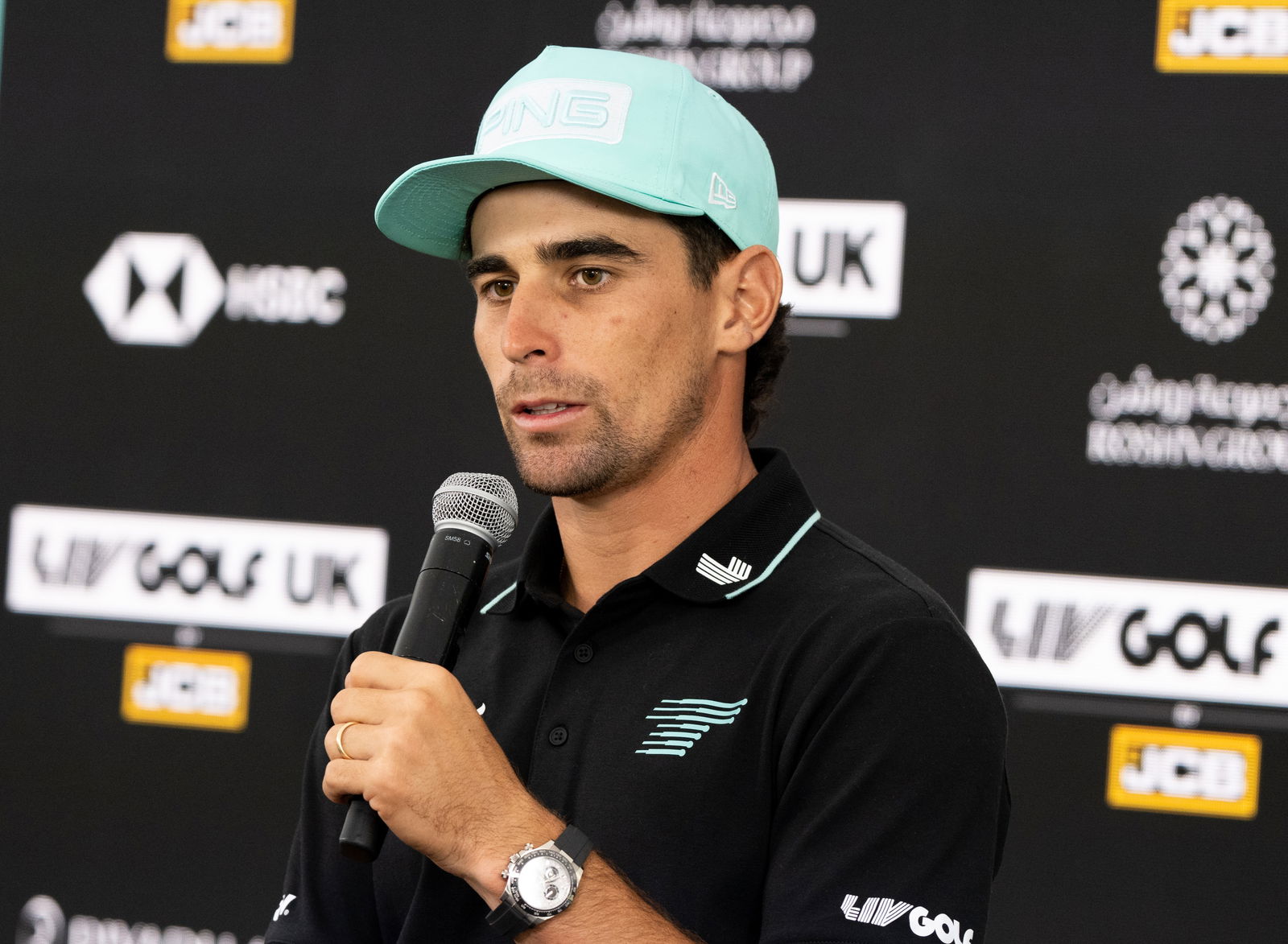 Joaquin Niemann at LIV Golf UK 