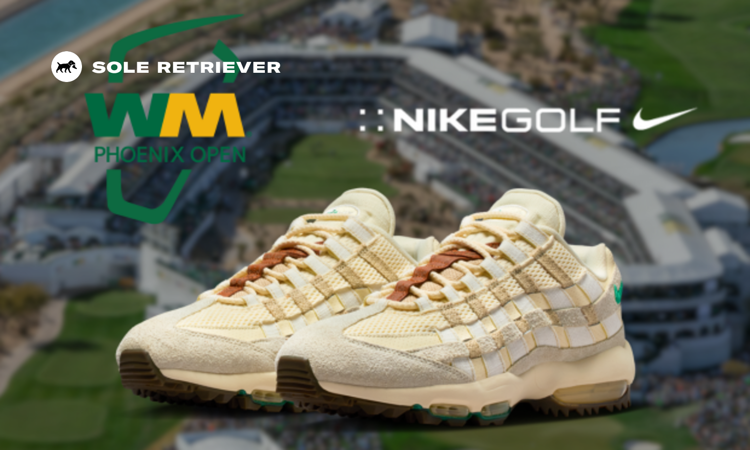 Nike is Celebrating the Biggest Party in the PGA with the Air Max 95 Golf Waste Management Open Nike Air Max 95 Golf Waste Management Open (2026)