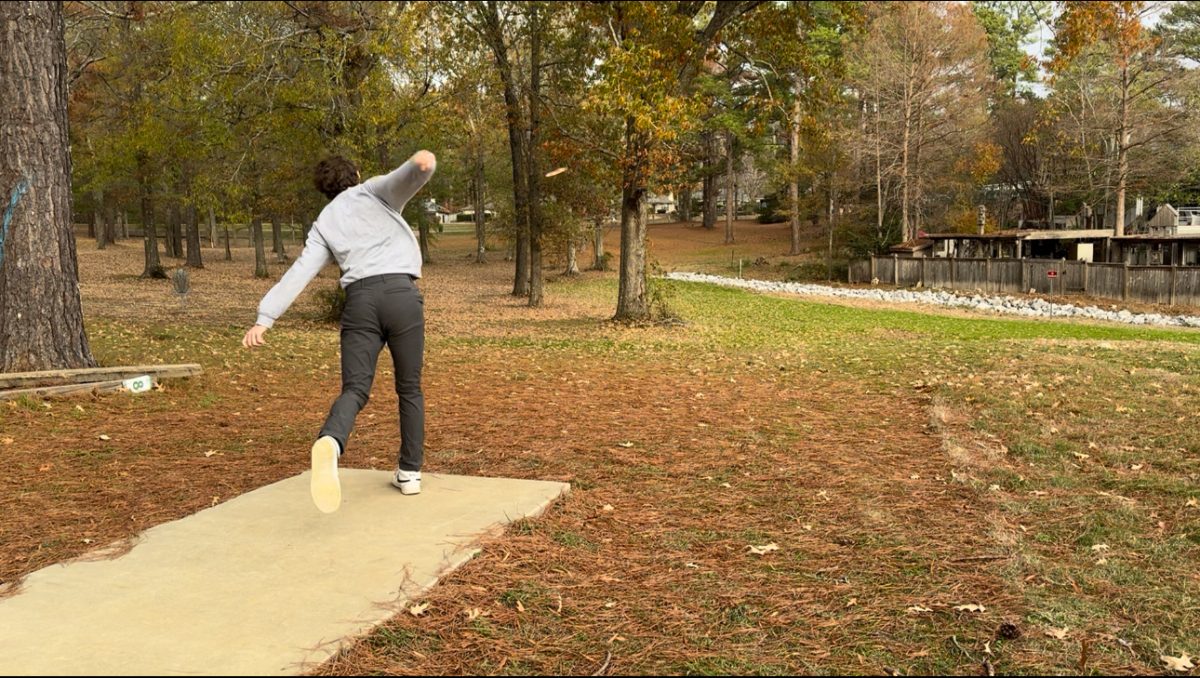 Though it’s still new, the Disc Golf Club has grown steadily during this semester.