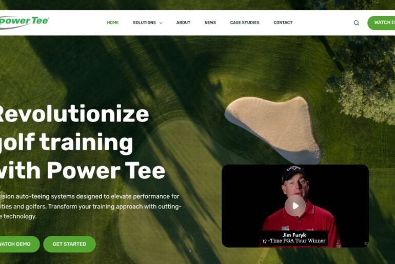 POWER TEE LAUNCHES REDESIGNED WEBSITE- Golf Retailing
