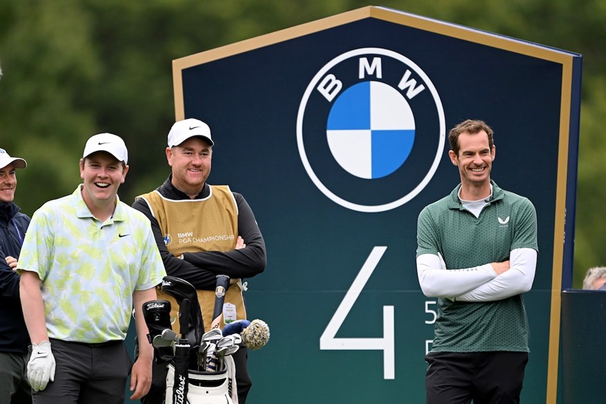 Andy Murray is eyeing up a job on the bag of fellow Scot Robert MacIntyre.