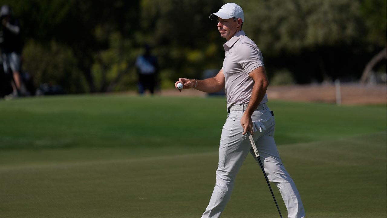 McIlroy emerges with share of lead after wild third round at European tour finale McIlroy emerges with share of lead after wild third round at European tour finale