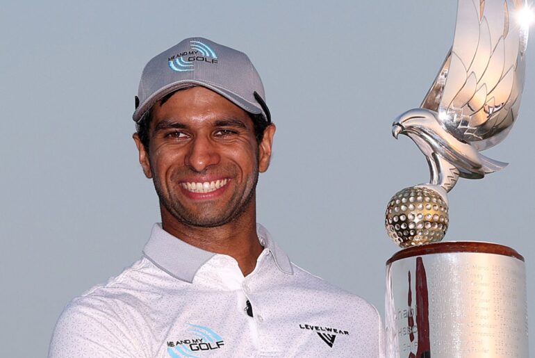 Abu Dhabi Championship: Aaron Rai edges out Tommy Fleetwood in play-off to win DP World Tour title | Golf News