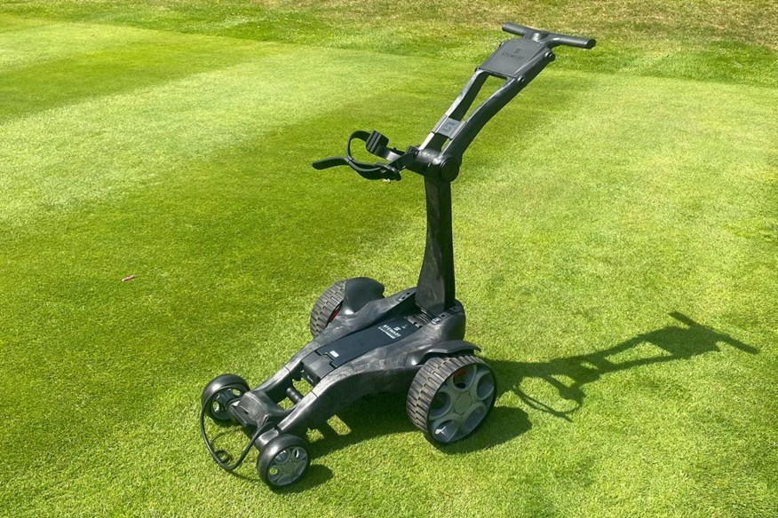 Stewart Golf Q Follow Electric Golf Trolley