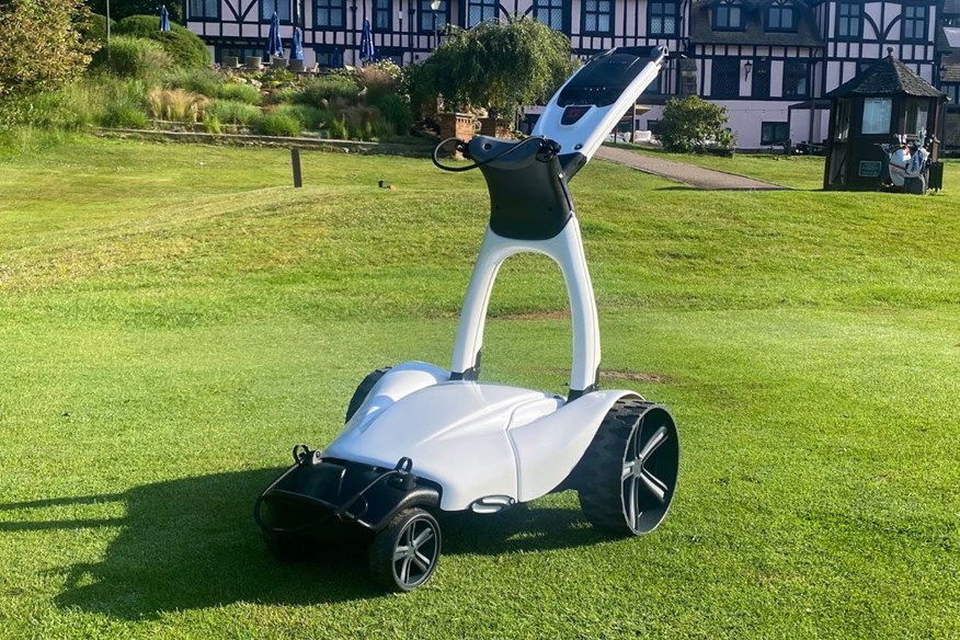 Stewart Golf V10 Remote Electric Golf trolley