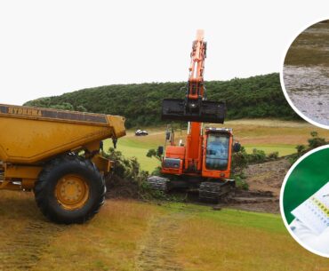 Entering a scorecard in golf when a course has holes closed