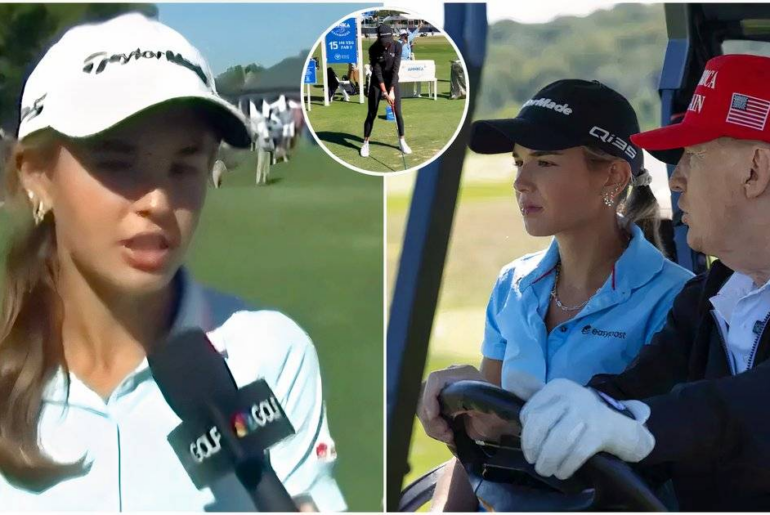 Kai Trump Blames 'Nerves' After Finishing Last in 'Scary' LPGA Debut