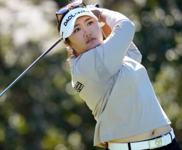 Haeran Ryu shoots 64 to lead The Annika. Kai Trump last in 108-player field after an 83