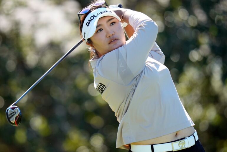 Haeran Ryu shoots 64 to lead The Annika. Kai Trump last in 108-player field after an 83