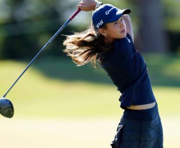 Kai Trump follows opening 83 with 75 to finish distant last in LPGA Tour debut