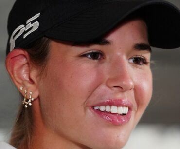 'Give this girl a chance, right?' Kai Trump prepares for LPGA debut with backing of Annika Sorenstam