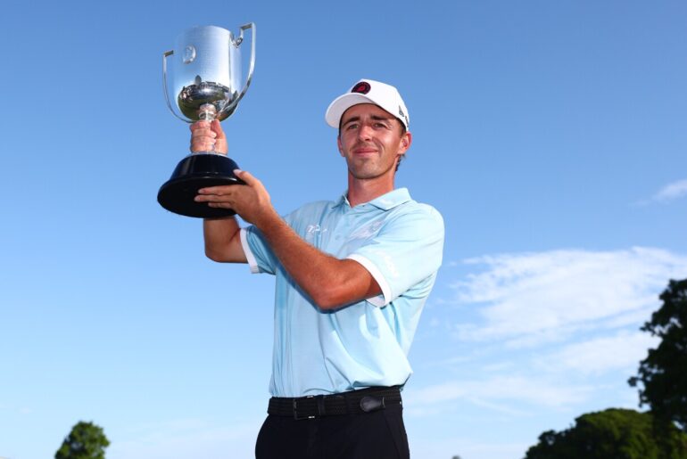 Spain's David Puig joins Seve Ballesteros in winning Australian PGA