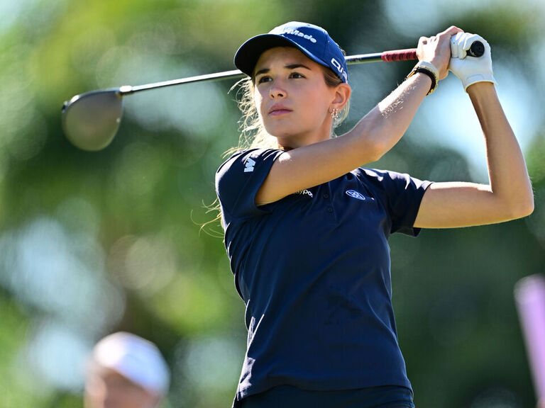 Kai Trump shoots 83 in LPGA debut, leaving her last at The Annika Kai Trump shoots 83 in LPGA debut, leaving her last at The Annika