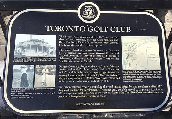 Toronto's lost golf courses topic of The Beach and East Toronto Historical Society event set for Dec. 3 – Beach Metro Community News