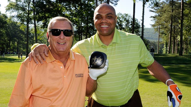 Fuzzy Zoeller and Charles Barkley