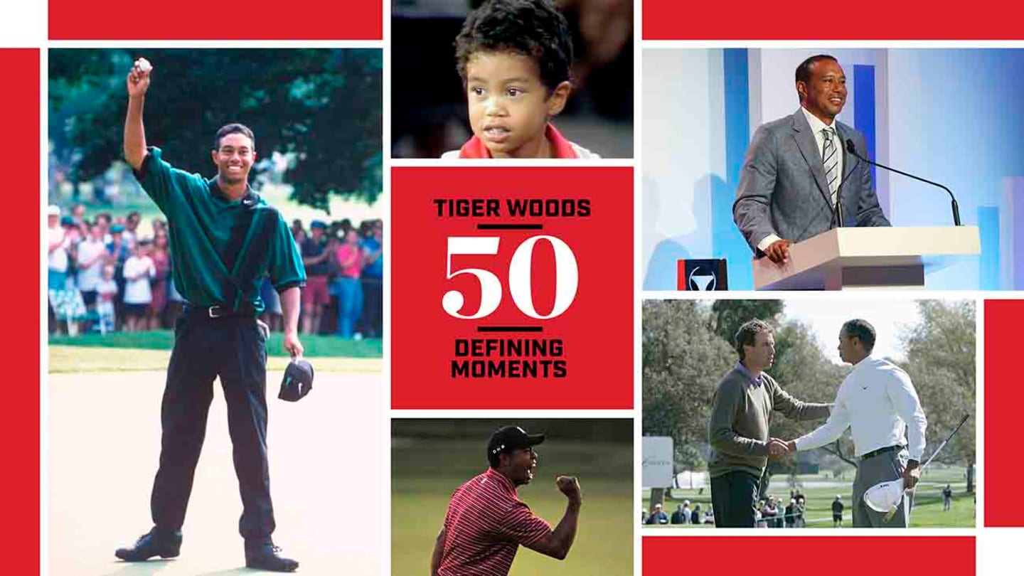 Tiger Woods Entered the Spotlight at Age 2 and Never Left: A Top 50 Countdown Tiger Woods Entered the Spotlight at Age 2 and Never Left: A Top 50 Countdown