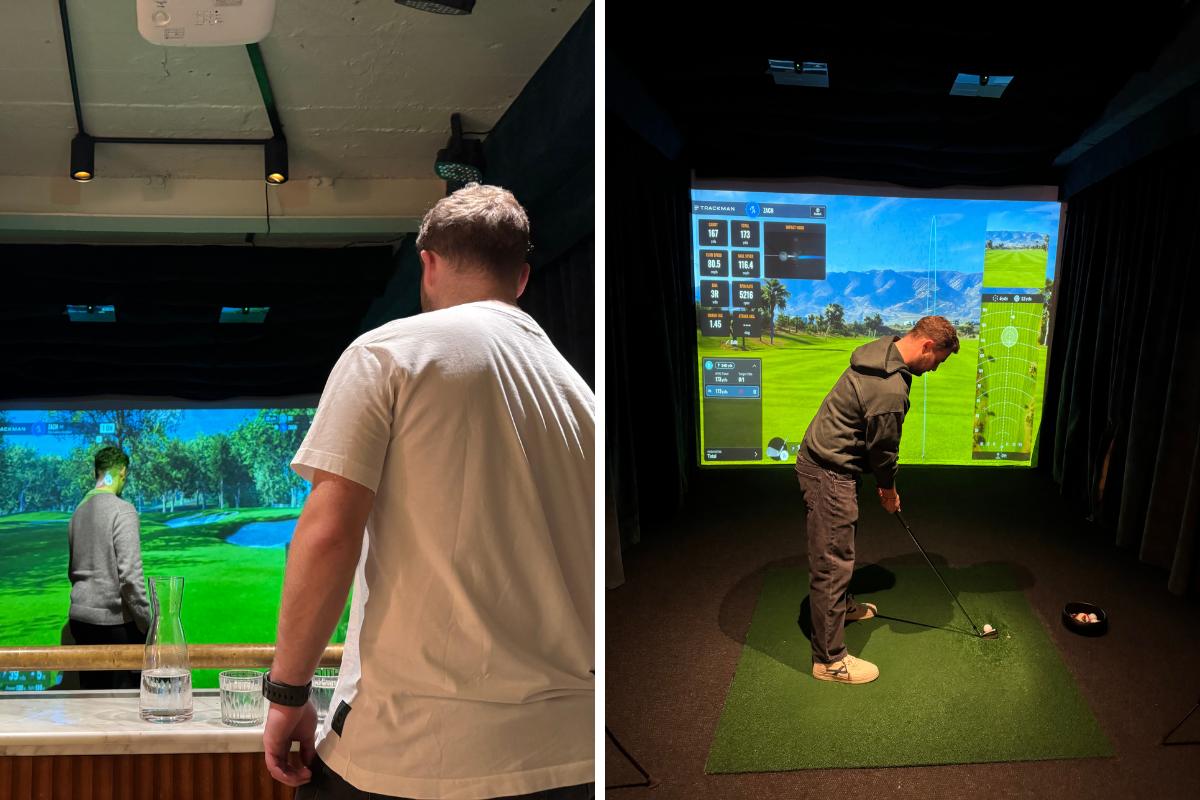 The mega London golf simulator venue – perfect for Christmas or just some competition News Shopper