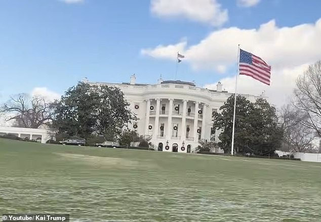 She also showed off some of the controversial changes President Donald Trump has made to the famous residence