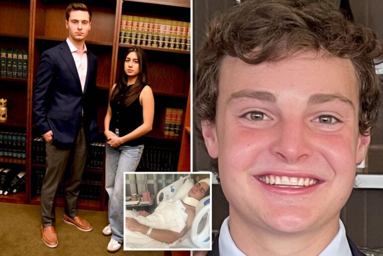 Boozy hedge-fund scion flips golf cart at $15M Hamptons estate, leaving pals with broken back and bleeding skull: suit