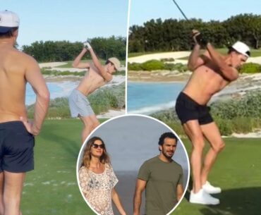 Tom Brady spends shirtless holidays with son Jack after ex Gisele Bündchen’s secret wedding