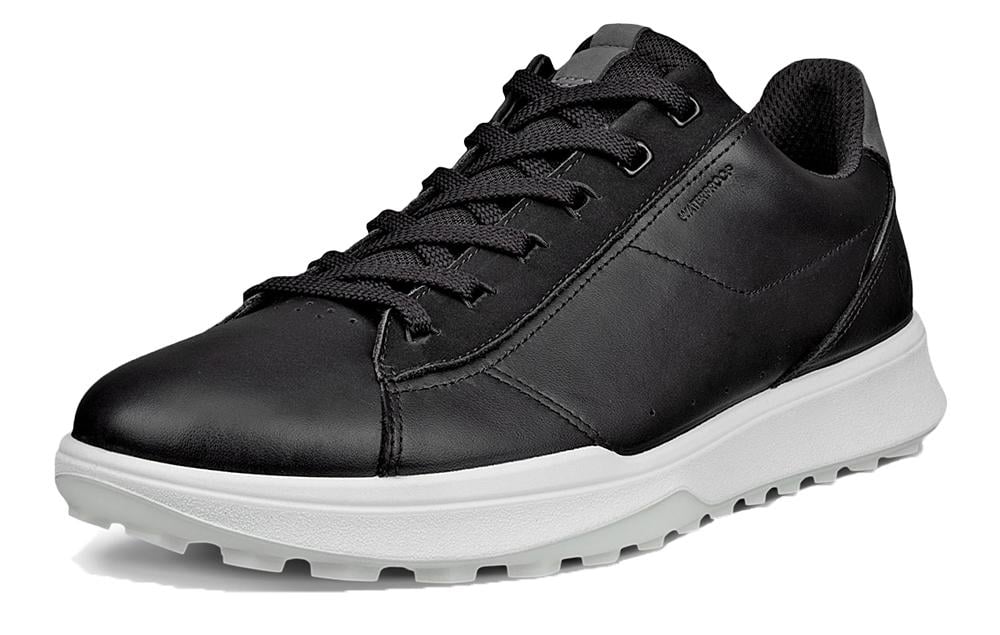 Ecco Mens Street Vibe Lace Spikeless Golf Shoes