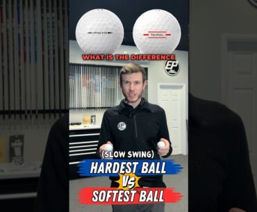 Is It a Myth? Should low swing speeds play a firmer ball?! #golf #golfswing #golflife #golftips