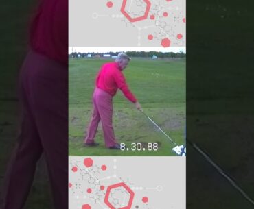 Moe Norman: "my right shoulder hits every shot"