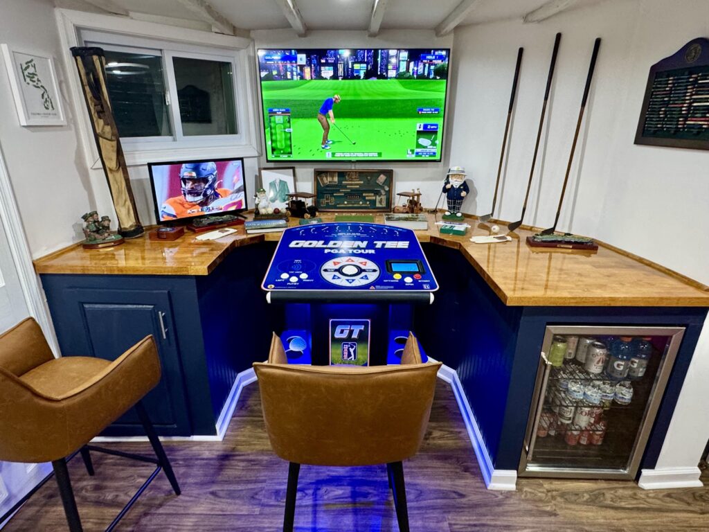 Golden Tee Basement Bar