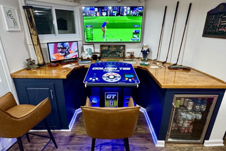 Golden Tee Basement Bar