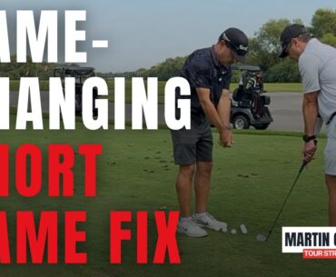 Struggling With Your Chipping? Try This Drill | Martin Chuck | Tour Striker Golf
