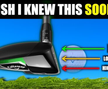 Stop Sweeping Your Fairway Woods - Do This Instead