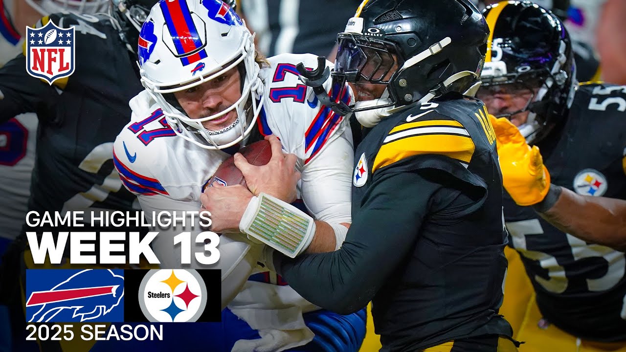 Buffalo Bills vs Pittsburgh Steelers Game Highlights | 2025 NFL Season Week 13 Buffalo Bills vs Pittsburgh Steelers Game Highlights | 2025 NFL Season Week 13