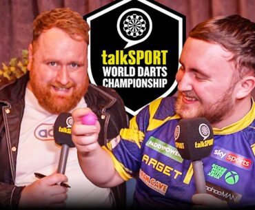 Luke Littler DRAWS the Matches for the 2025 talkSPORT World Darts Championships! 🎯