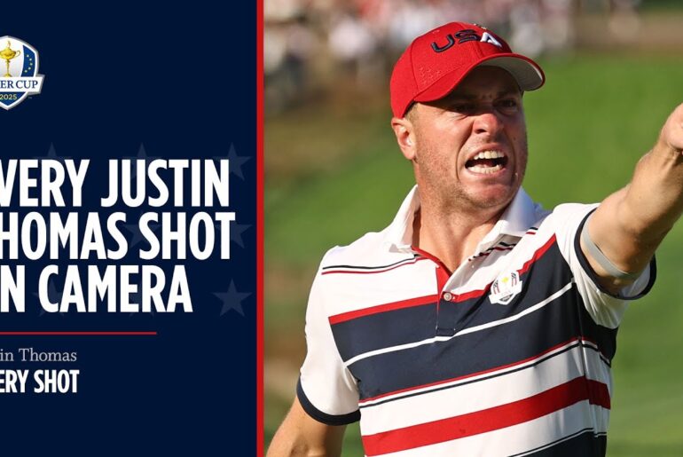 Every Justin Thomas Shot | 2025 Ryder Cup