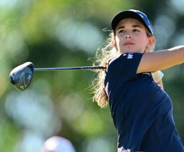 Kai Trump juggles school and her first LPGA tour: 'I'm nervous'