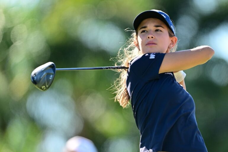 Kai Trump juggles school and her first LPGA tour: 'I'm nervous'