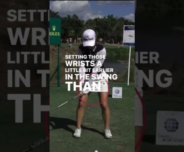 Minjee Lee’s Perfect Takeaway for Power & Consistency ⛳️ #GolfSwing #GolfTips