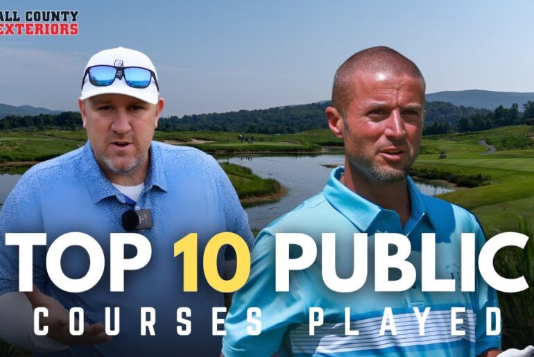 Top 10 Public Courses PLAYED in New Jersey for 2025