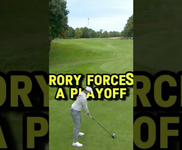 Rory’s 18th at The Irish Open — Eagle to Force a Playoff