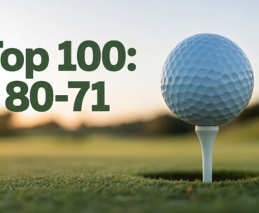 Top 100 Golf Balls Ranked in 2025 | 80-71