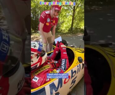 Lucky fan got autograph of Nigel Mansell #f1shorts #f1 #nigelmansell