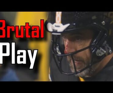 Aaron Rodgers fumbles, gets hurt, and defense scores TD | Pittsburgh Steelers Vs Buffalo Bills