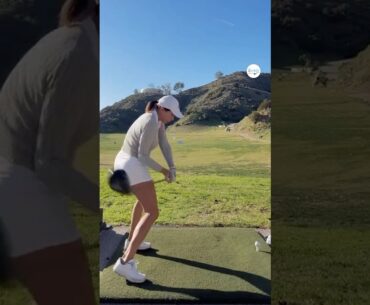 부드러움 한 스푼, 깃털 스윙 🔥🤍 | KLPGA 이시온(Sion Lee) #골프레슨 @re_sion_vo