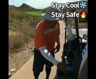 How To Stay Cool Playing Golf In Extreme Heat!