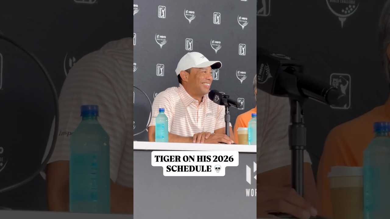 Tiger Woods gives his thoughts on his 2026 schedule ๐ (via @golfcom) Tiger Woods gives his thoughts on his 2026 schedule ๐ (via @golfcom)