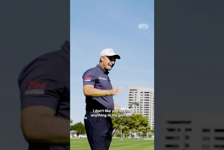 Do NOT Talk to Padraig Harrington's Golf Ball