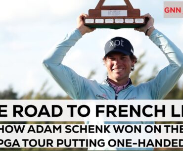 Adam Schenk won putting one-handed on the PGA Tour; he explains how