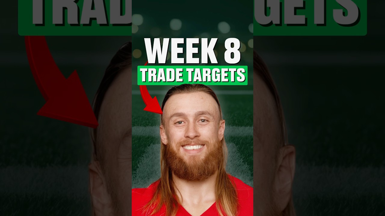 5 Trade Targets Before Week 8 of Fantasy Football 💯 5 Trade Targets Before Week 8 of Fantasy Football 💯