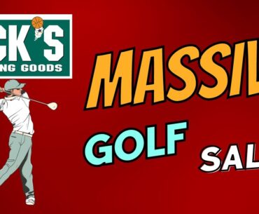 MASSIVE Golf SALE at DSG